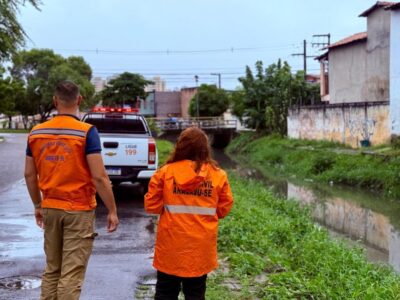 Aracaju monitora alerta de ventos de até 60 km/h neste sábado