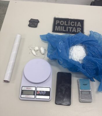 BPChoque prende suspeito de tráfico no Conjunto Jardim, Socorro
