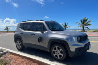 Carro atinge ciclista na SE-100 em Aracaju; homem de 55 fica ferido