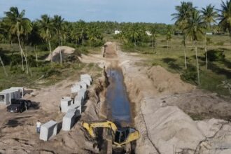 Drenagem da Zona de Expansão supera 30% de execução em Aracaju