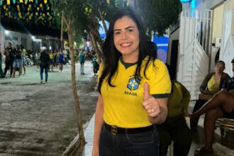 Emanuelly Hora aparece em pesquisa do W1 e avança na preferência em Sergipe