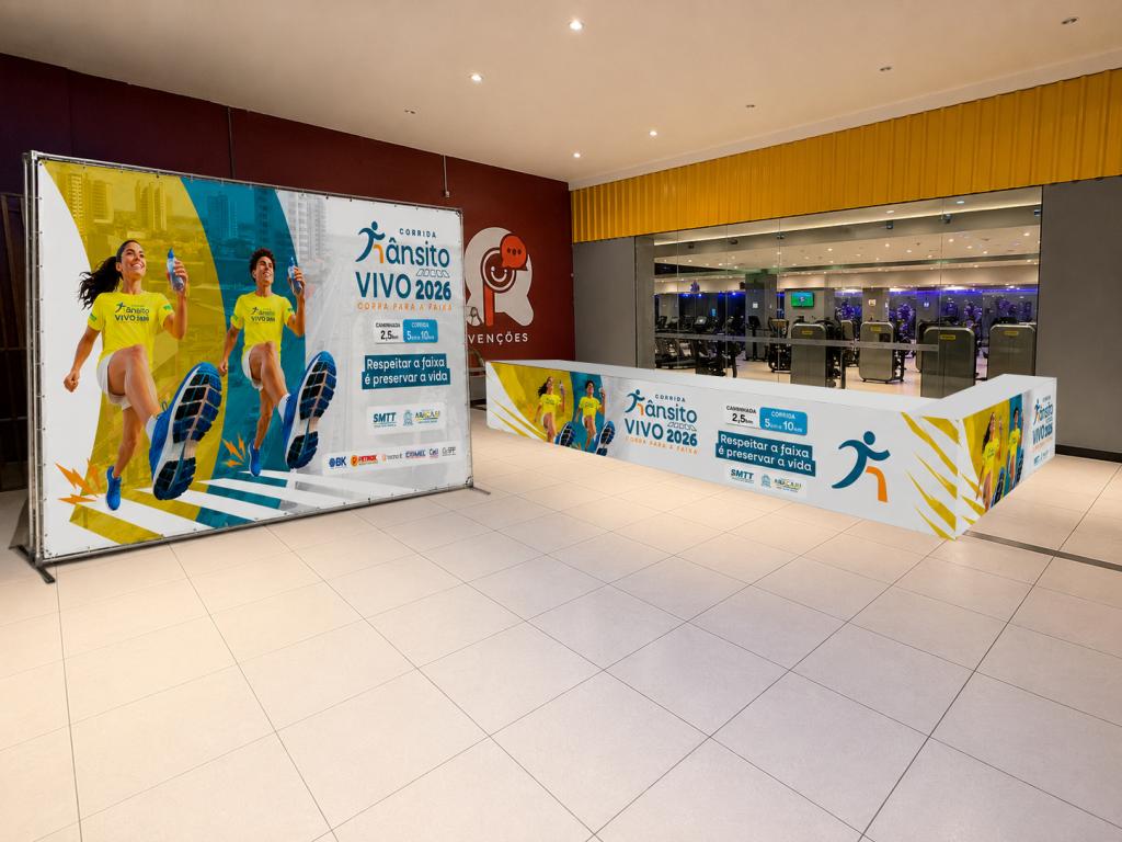 Entrega dos kits da Corrida Trânsito Vivo será nos dias 28 e 29 de julho