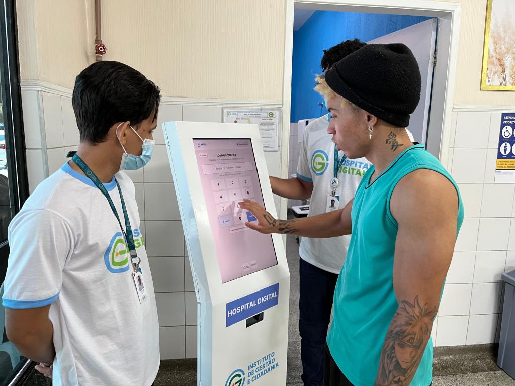 Hospital Digital é implantado no Nestor Piva, aumentando autonomia dos pacientes