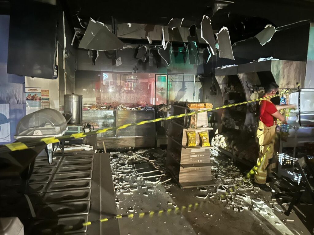 Incêndio em padaria no Centro de Itabaiana não deixa feridos