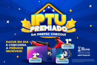 IPTU Premiado: São Cristóvão sorteia prêmios em 29 de julho