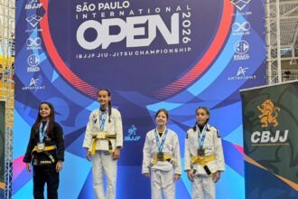 Marina Menezes, a Mamá Marrenta, conquista bronze em campeonato internacional de jiu-jítsu
