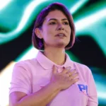 Michelle sinaliza trégua a Flávio Bolsonaro antes da convenção