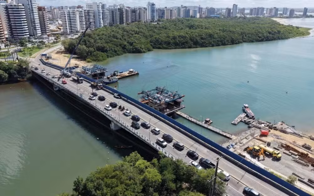 Obras alteram trânsito na Av. Maranhão e na Ponte Godofredo