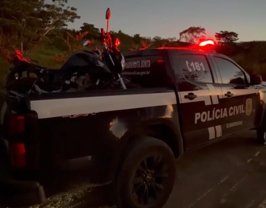 Polícias fecham desmanche de motos em Riachuelo e apreendem peças