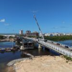 Ponte Godofredo Diniz passa de 71% e terá Pare e Siga a partir de quinta