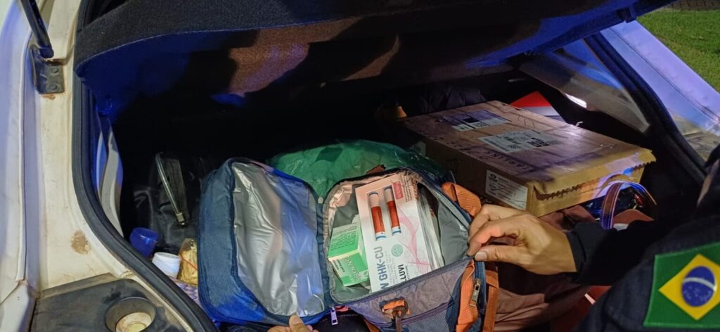 PRF apreende carga irregular de canetas emagrecedoras e perfumes na BR-101