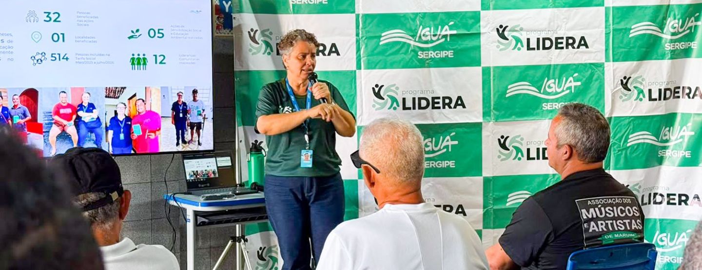 Programa Lidera da Iguá Sergipe avança com encontros em municípios