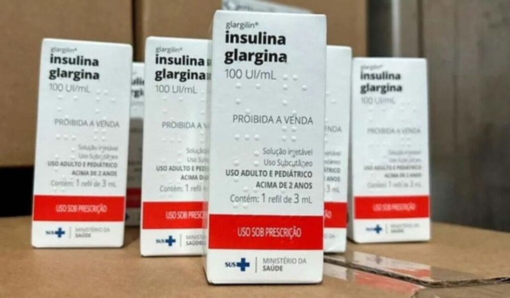 Sergipe recebe 16 mil tubetes de insulina glargina para pacientes do SUS