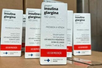 Sergipe recebe 16 mil tubetes de insulina glargina para pacientes do SUS