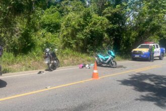 Ultrapassagem irregular provoca acidente entre motos e carro na SE-065