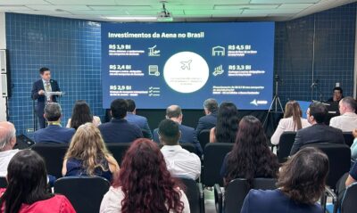 Aena anuncia plano para ampliar Aeroporto de Aracaju e movimentar economia