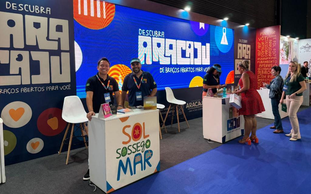 Aracaju estreia estande próprio na Travel Next Minas, em Belo Horizonte