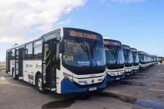 Aracaju recebe 35 novos ônibus climatizados a partir desta segunda-feira