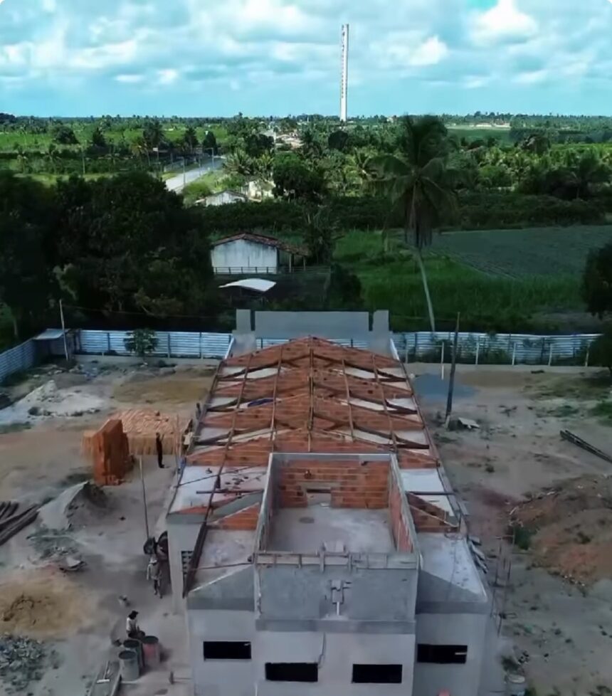 Arauá acelera obra para modernizar produção de farinha de mandioca