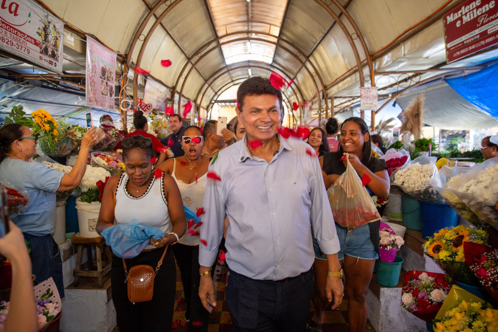 Disputa em Sergipe aperta: Mitidieri 43% e Valmir 40% em empate técnico