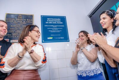 Emília entrega UBS Adel Nunes e lança programa de reforma das 45 UBS