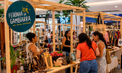 Feirinha da Gambiarra estreia hoje no RioMar Aracaju com artesãos locais