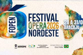 FOPEN transforma agosto em mês da ópera com shows e formação em Sergipe