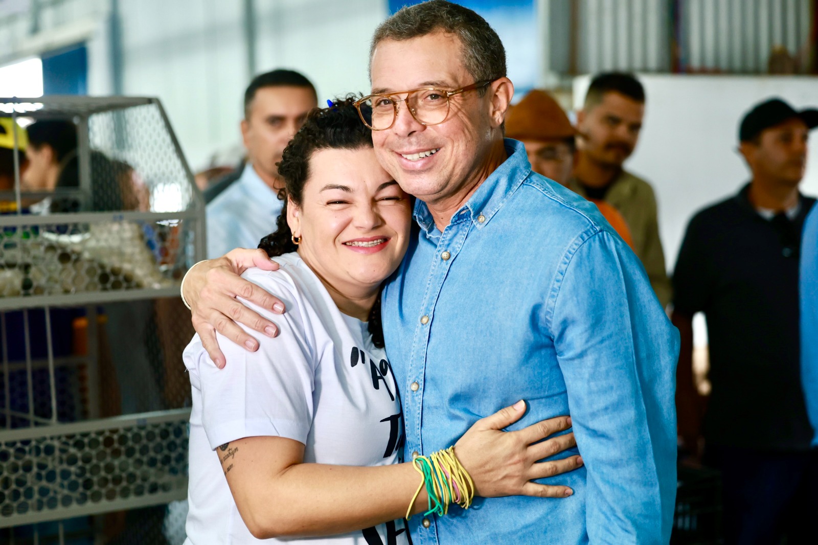 Governador Fábio Mitidieri em visita a empreendimentos em Sergipe