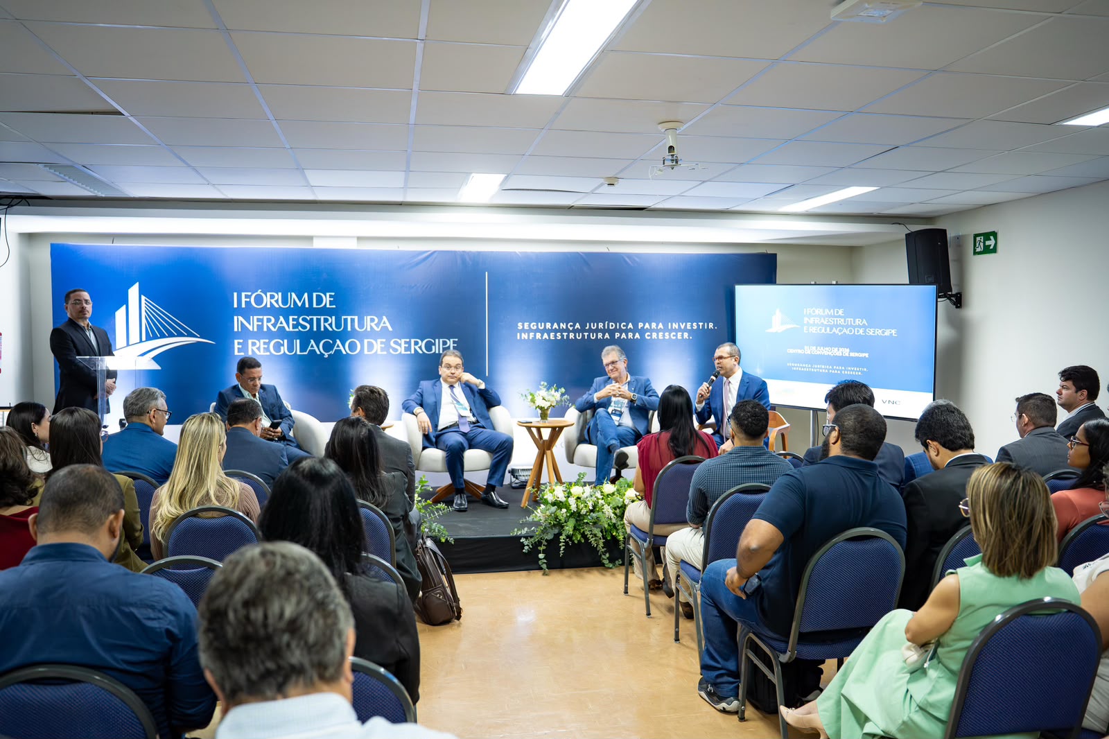 Gestores e especialistas discutem investimentos e segurança jurídica em Sergipe