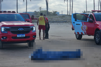 Homem de 26 anos é encontrado sem vida na Praia da Costa, Barra dos Coqueiros