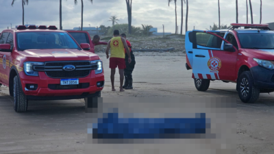 Homem de 26 anos é encontrado sem vida na Praia da Costa, Barra dos Coqueiros