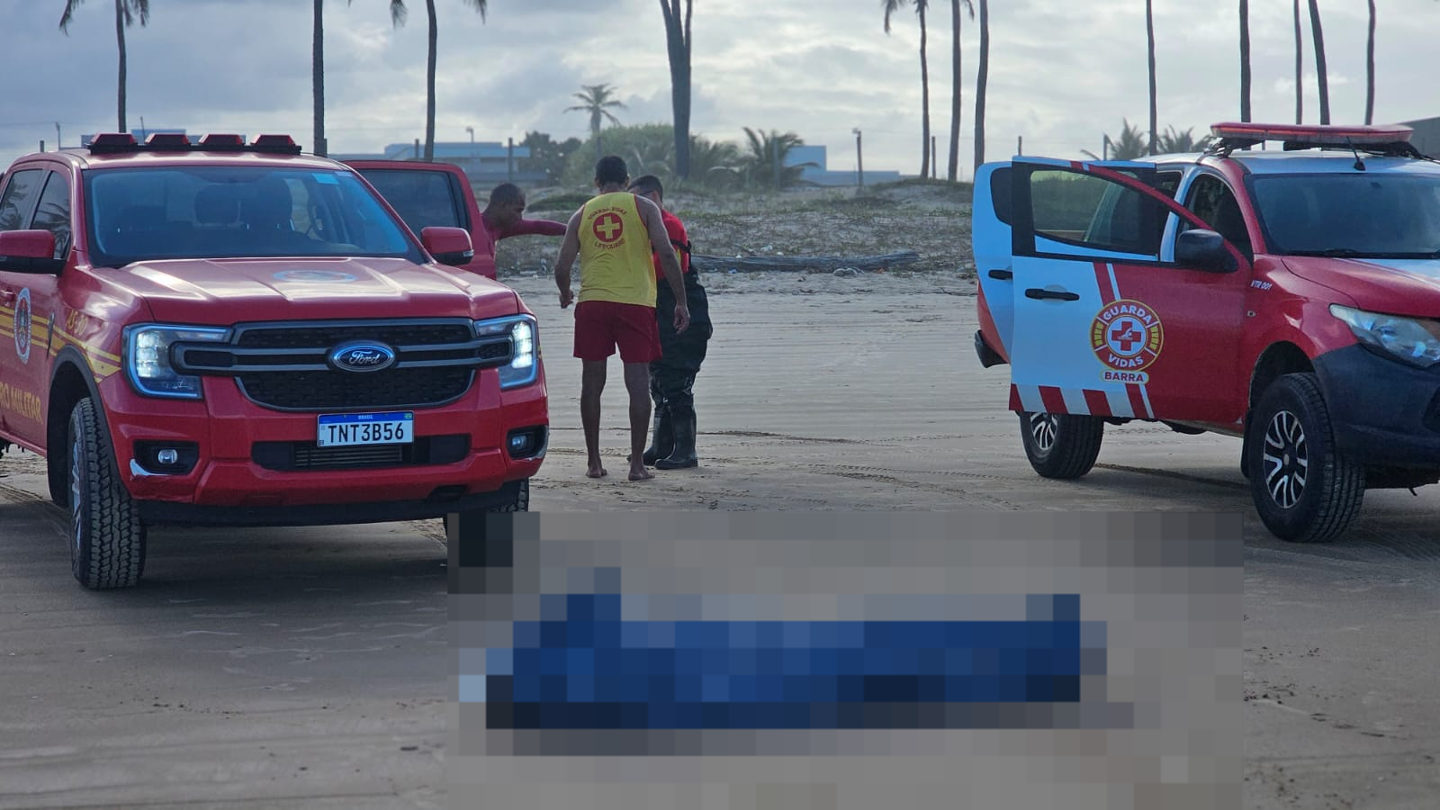 Homem de 26 anos é encontrado sem vida na Praia da Costa, Barra dos Coqueiros