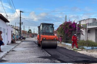 Ilha das Flores inicia pavimentação do Bairro São José