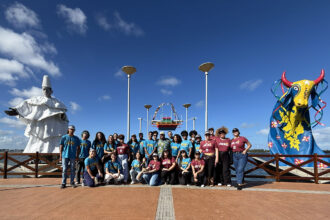 Jovens percorrem Aracaju em tour cultural do projeto Conexão Juventudes