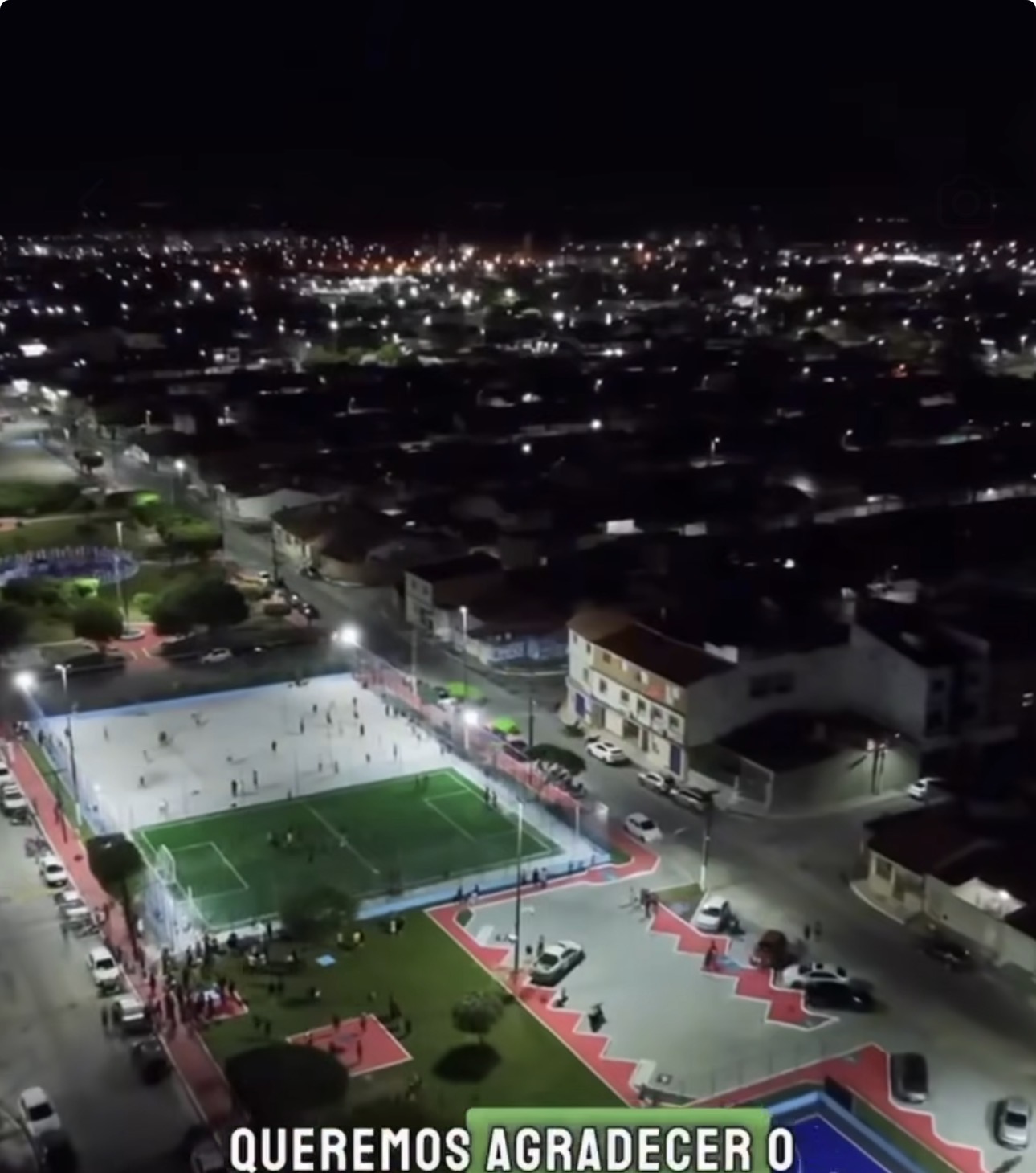 Marcos Freire 2 ganha praça revitalizada com quadra society e beach tennis