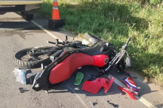 Motociclista fica ferido após colidir com cavalo na SE-245