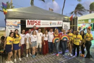 MPSE orienta e amplia alcance regional na 25ª Parada LGBTQIAPN+ em Aracaju