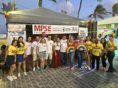 MPSE orienta e amplia alcance regional na 25ª Parada LGBTQIAPN+ em Aracaju