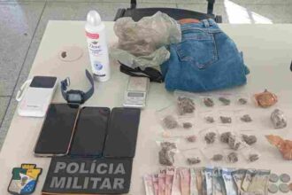 PM prende dois por tráfico e apreende mais de 600 g de drogas em Aracaju