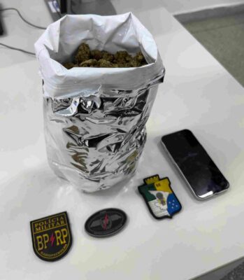 Polícia prende homem com 500g de maconha após perseguição e colisão em Aracaju