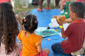 Programa Criança Feliz leva mais de 50 assistidos a evento na Sementeira