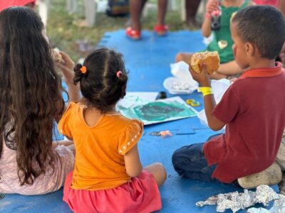 Programa Criança Feliz leva mais de 50 assistidos a evento na Sementeira