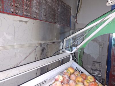 Proprietários contêm incêndio em mercadinho do João Alves