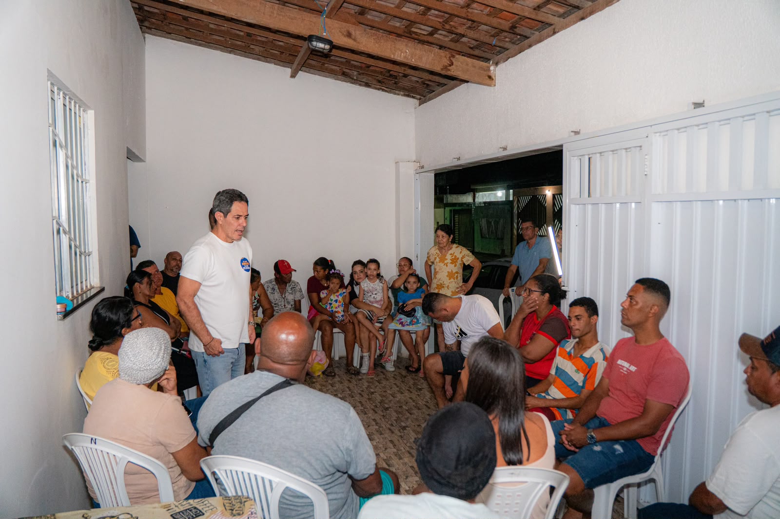 Robson Viana faz sete encontros em Nossa Senhora do Socorro