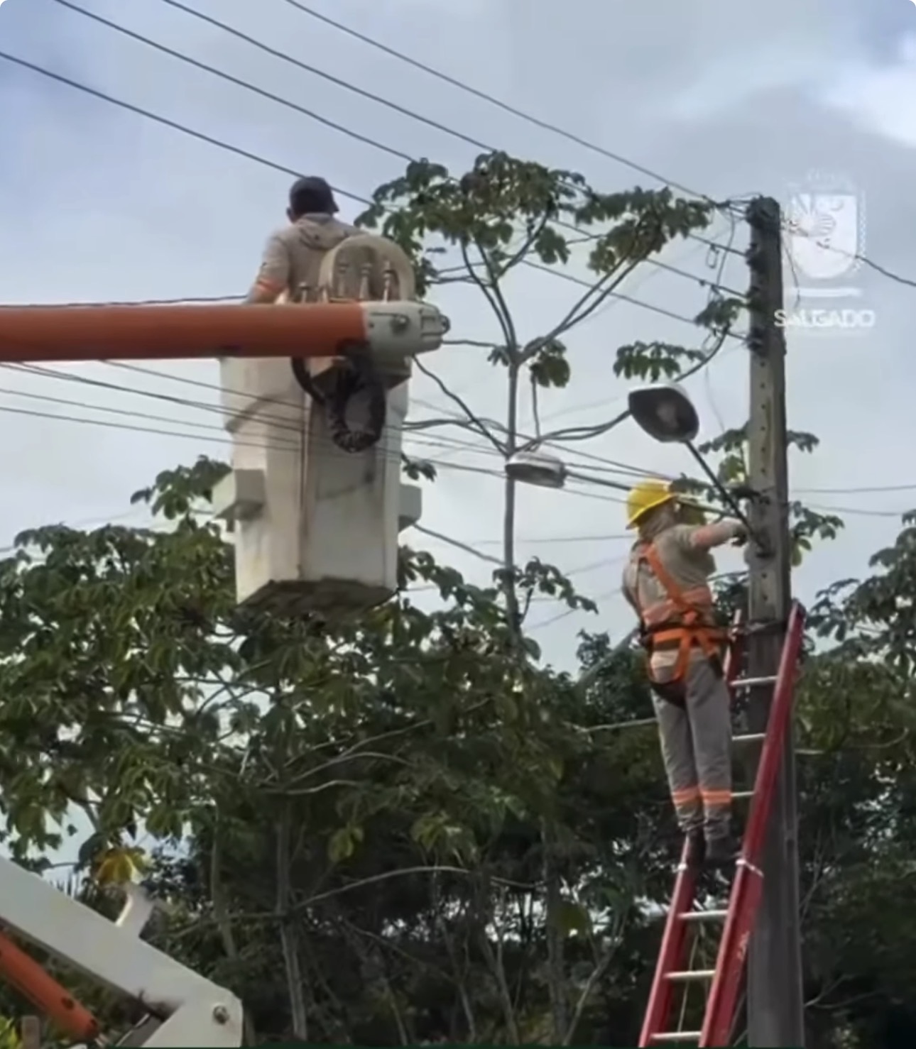 Salgado substitui lâmpadas por LED e amplia iluminação a povoados