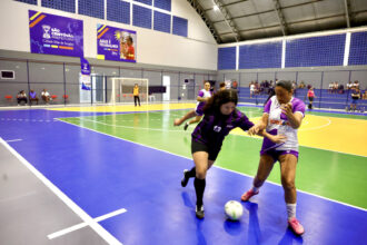 São Cristóvão reúne 100 atletas na estreia da Copa Cidade Mãe de Futsal
