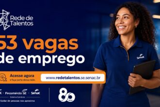 Senac abre 53 vagas de emprego para egressos em Sergipe