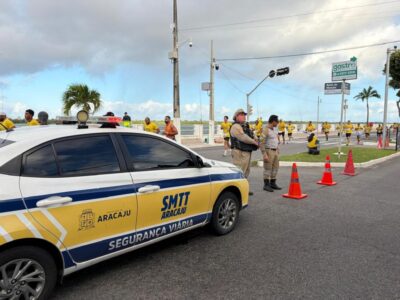 SMTT fará bloqueios em Aracaju durante Ultramaratona neste domingo, 30