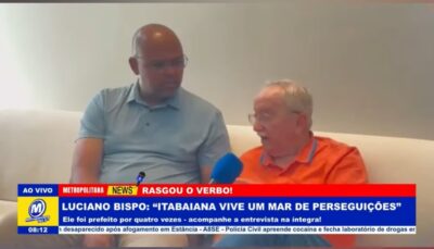 TRE-SE determina remoção de vídeo com declaração de vitória antecipada de Mitidieri