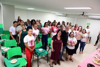 Senador Delegado Alessandro Vieira em encontro com integrantes do Endomulher Sergipe